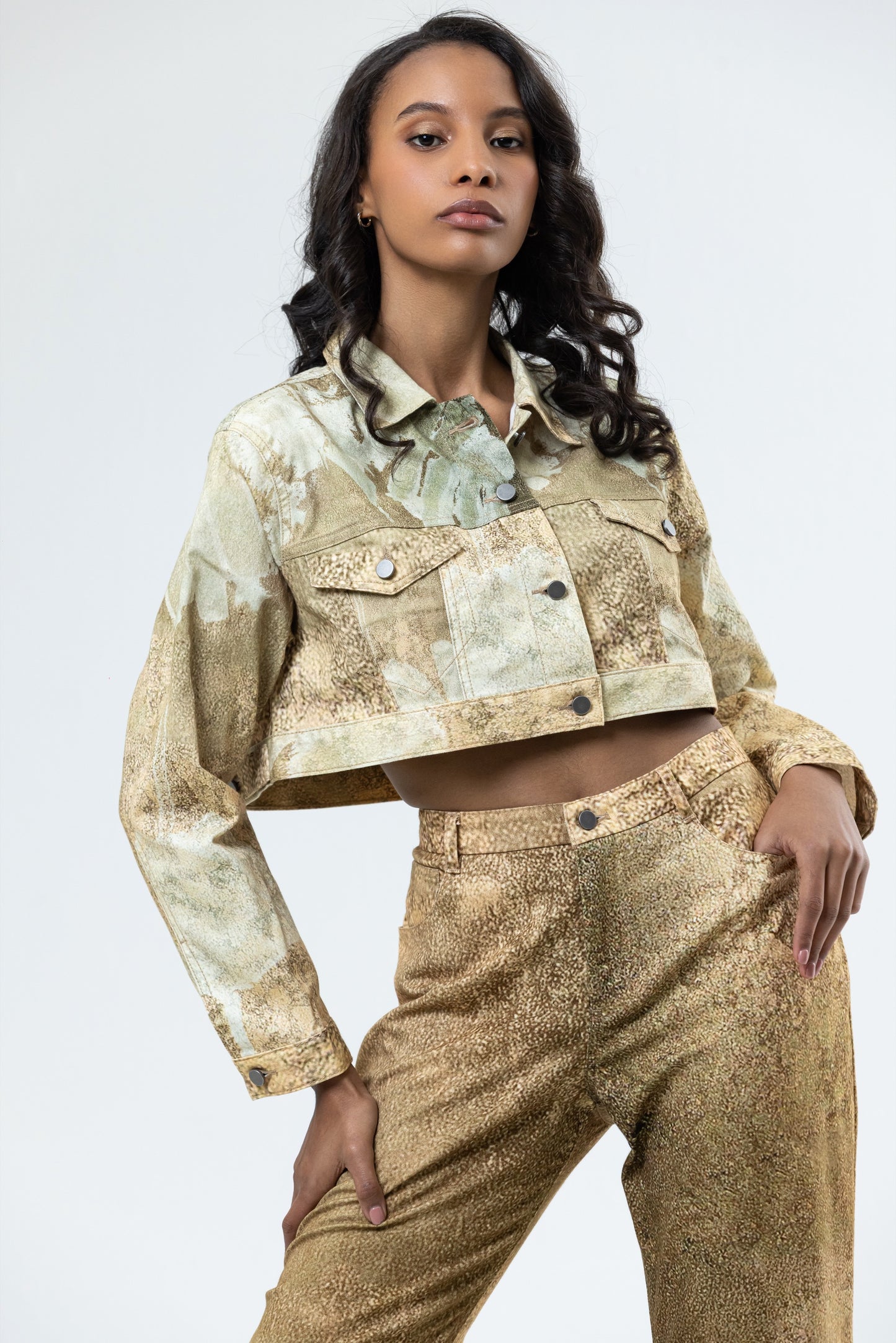 Golden Age Platano League Crop Jacket
