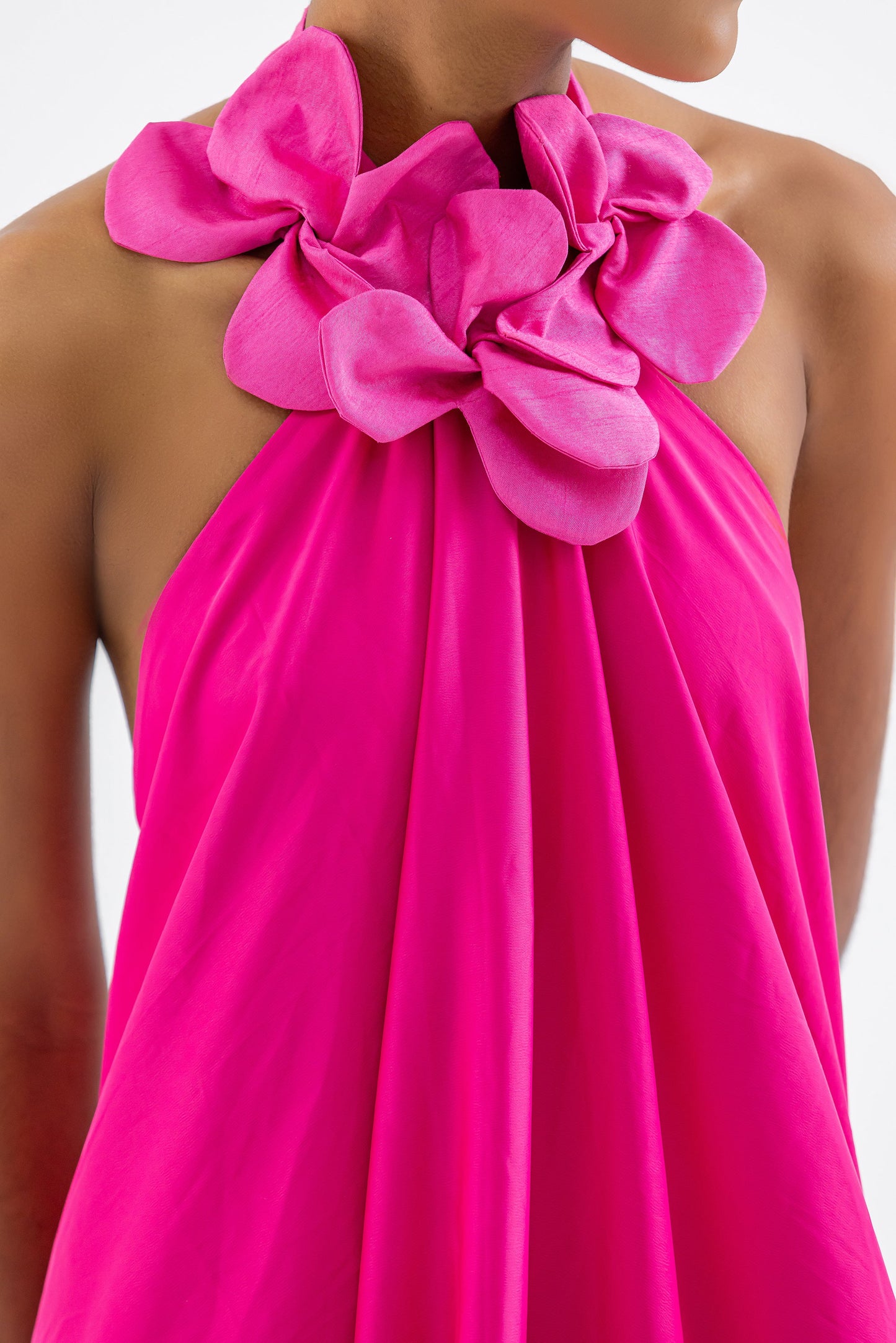 Califé Dress - Fuschia