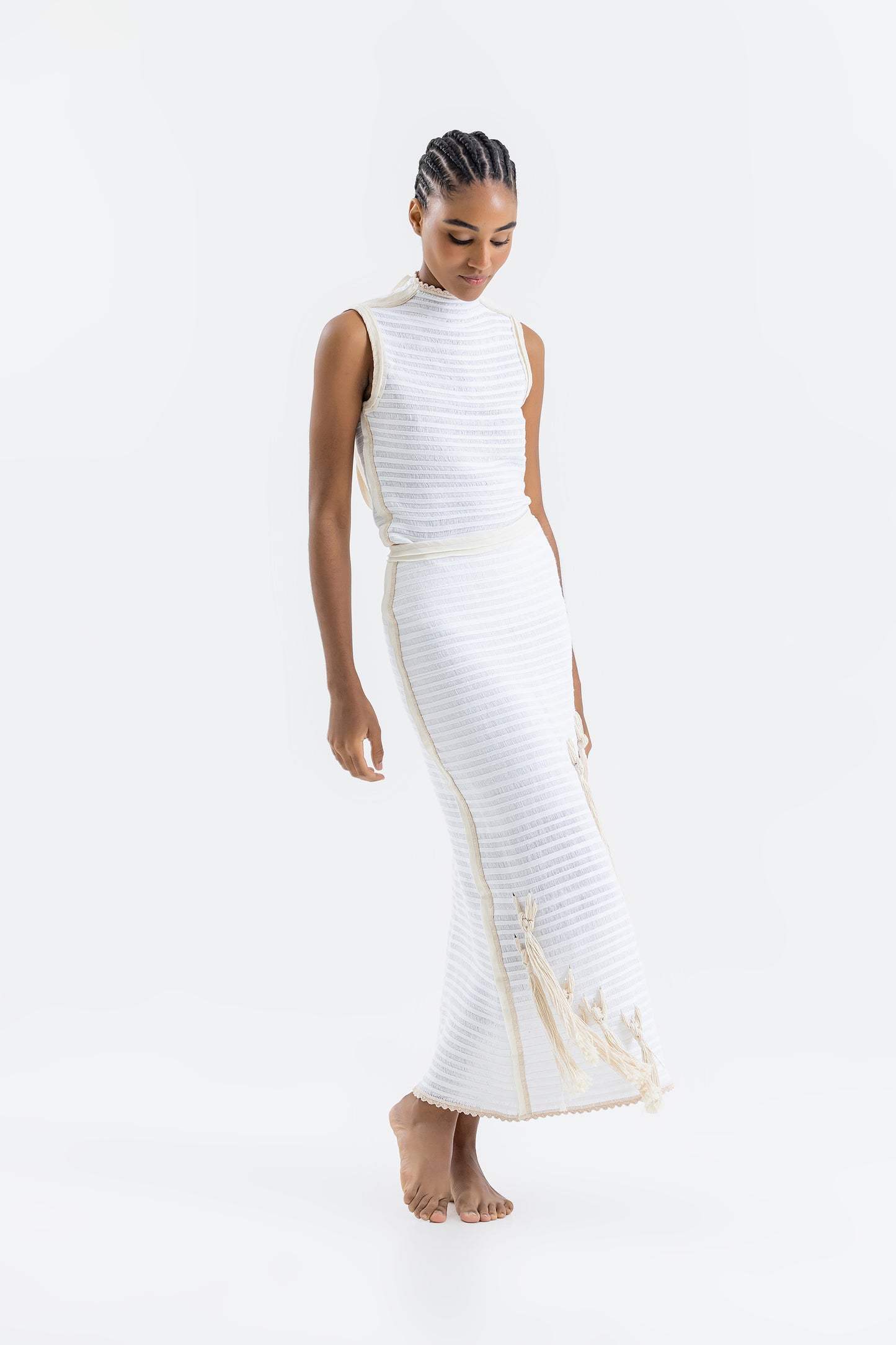 Nita Sleeveless A Line Dress