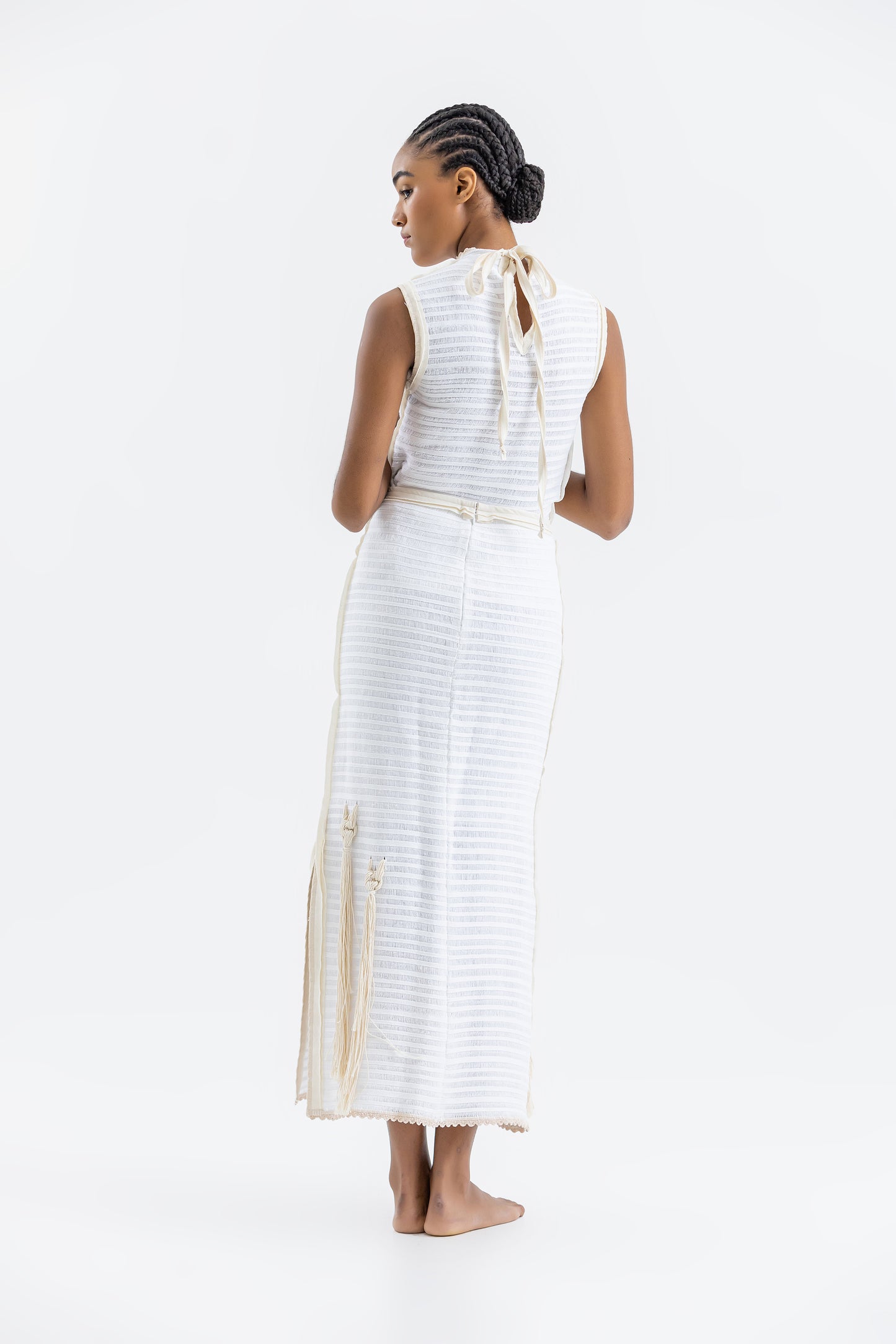 Nita Sleeveless A Line Dress
