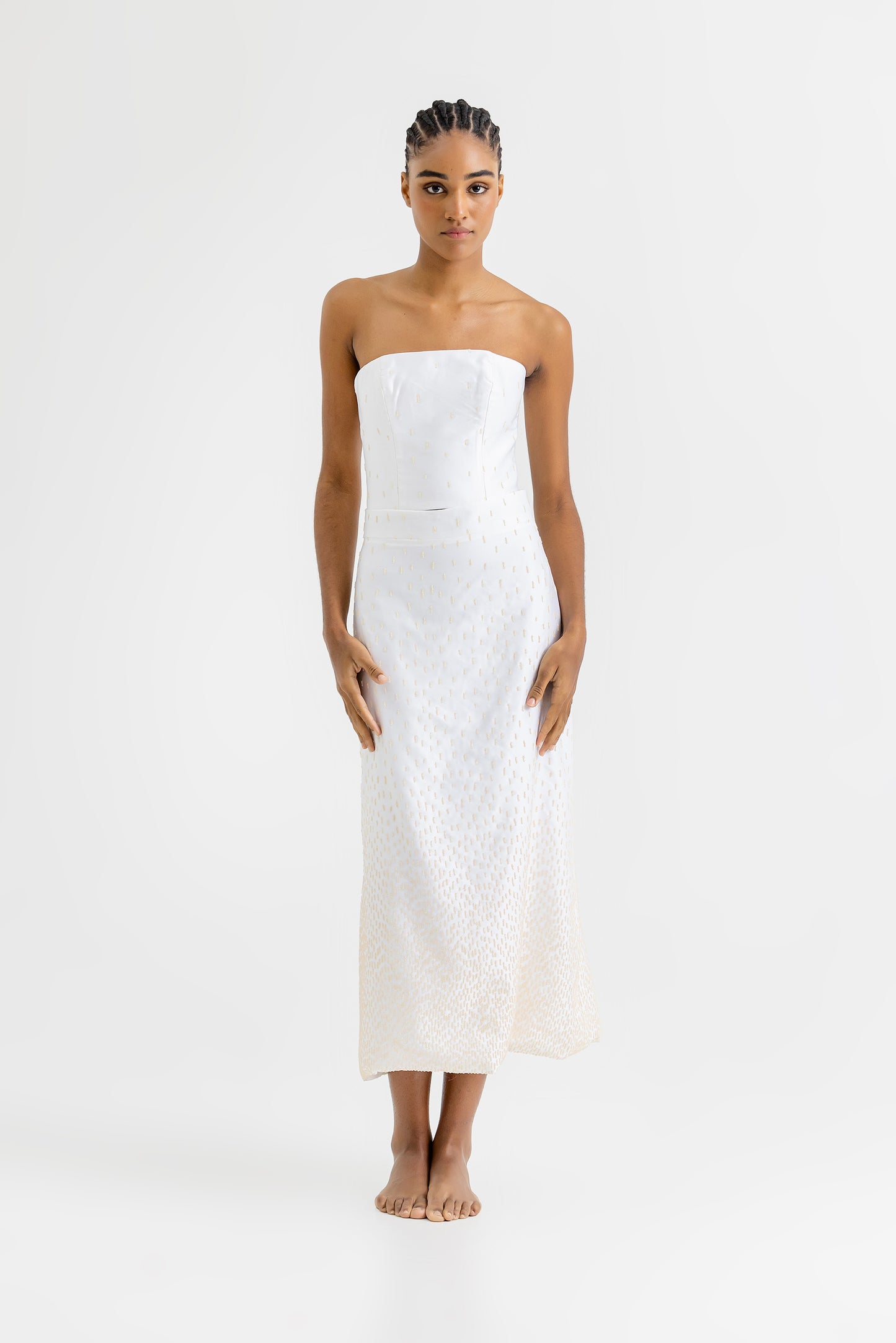 Dunas Skirt White