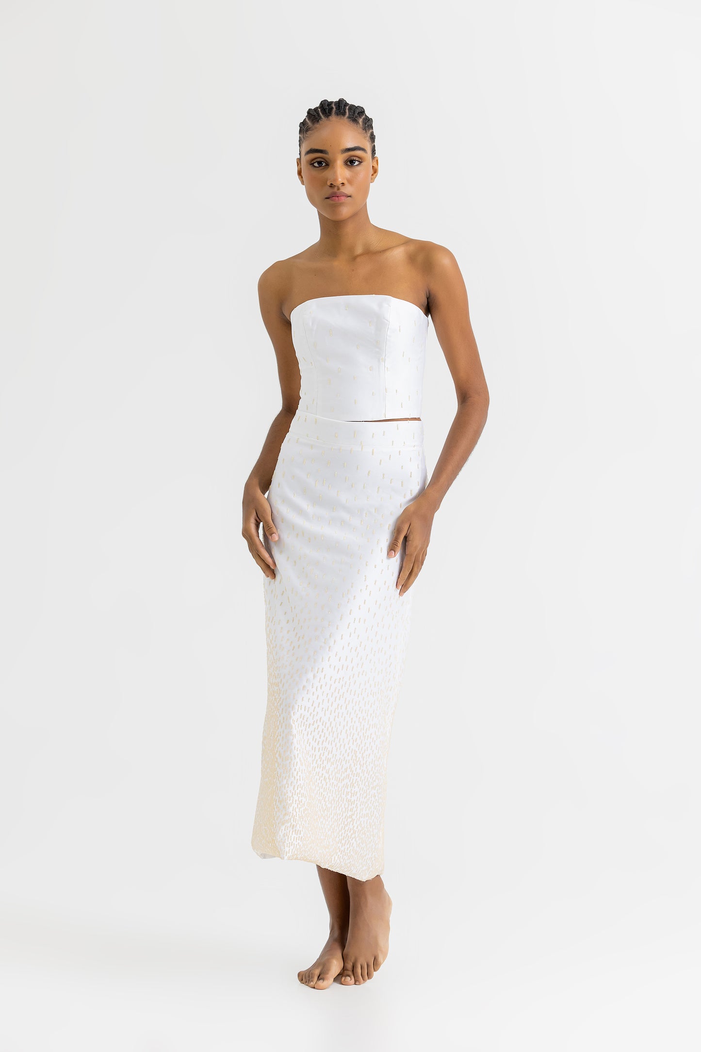 Dunas Skirt White