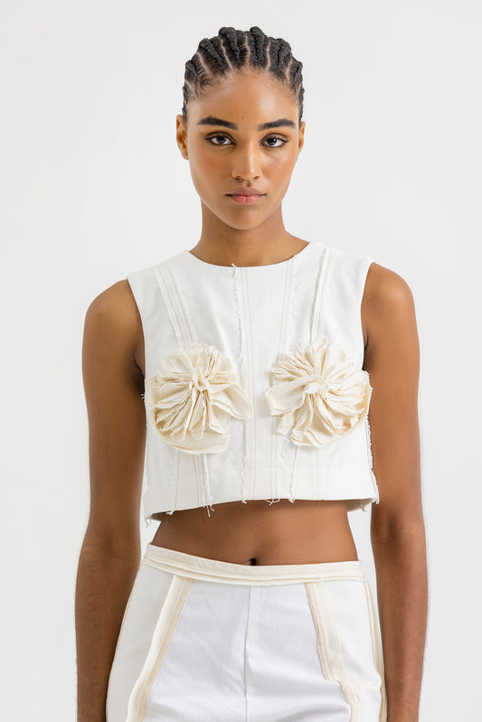 Pueblo Nuevo Crop Top