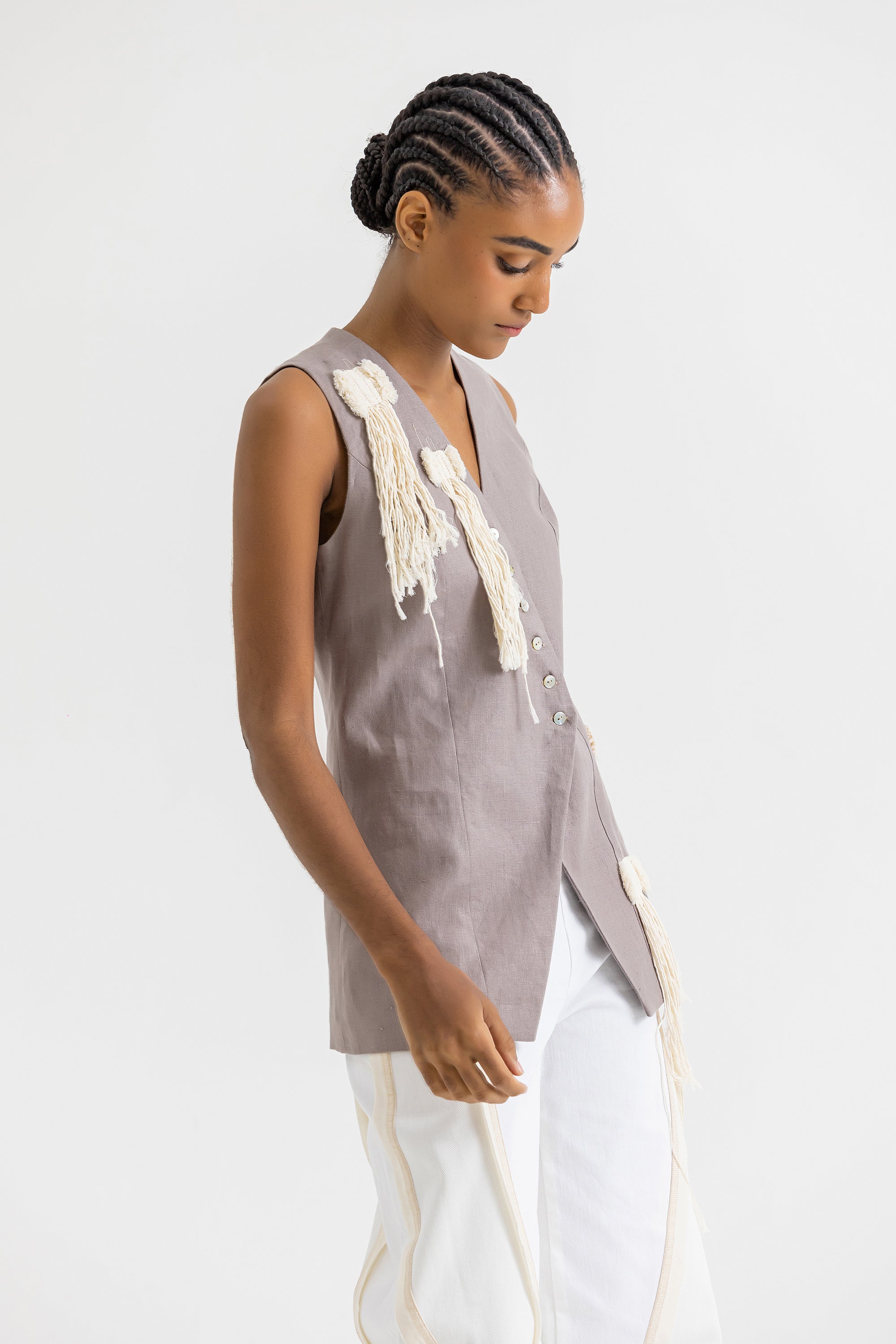 Pepin Linen Vest