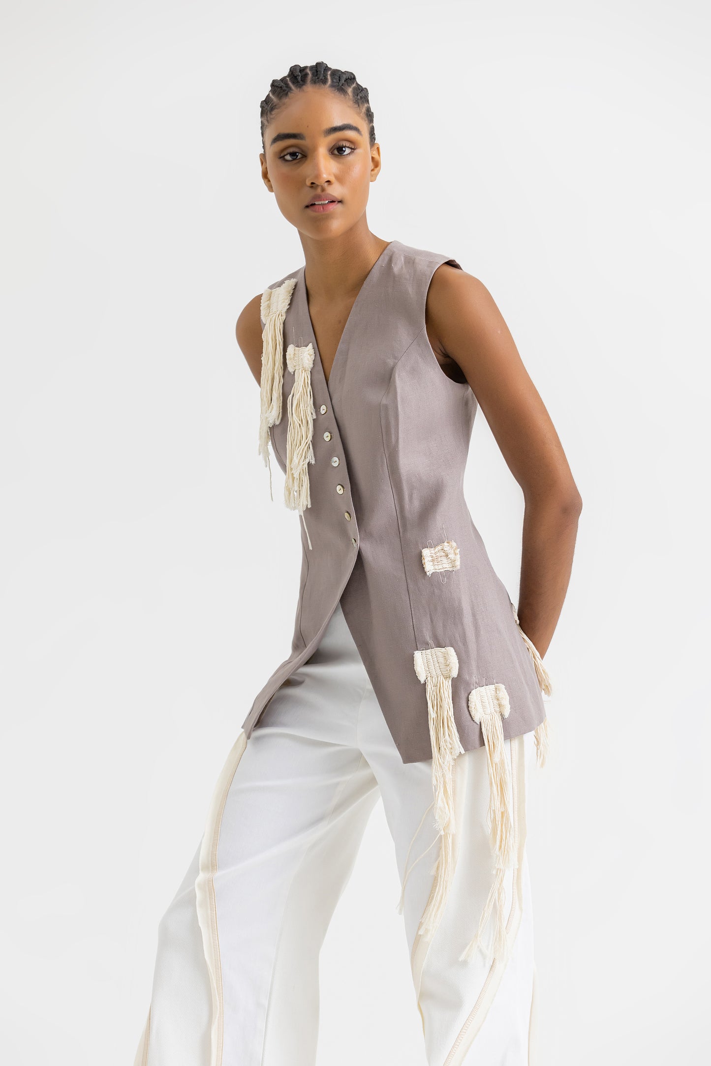 Pepin Linen Vest