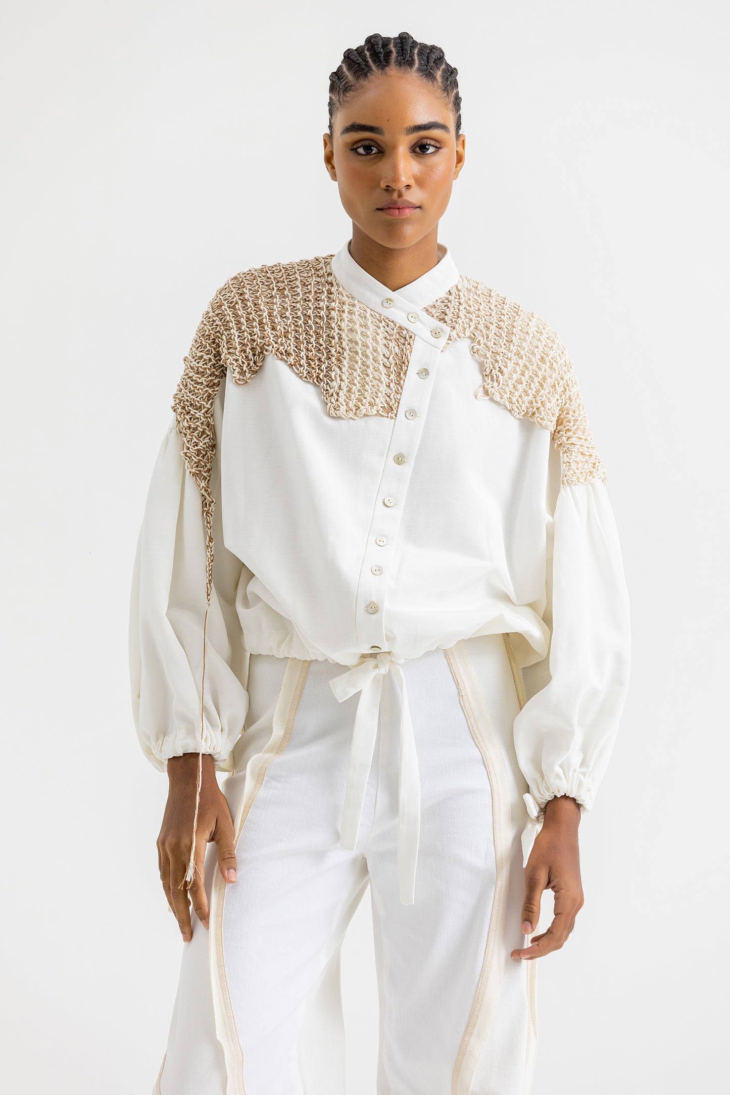 Knitted Bomber Jacket