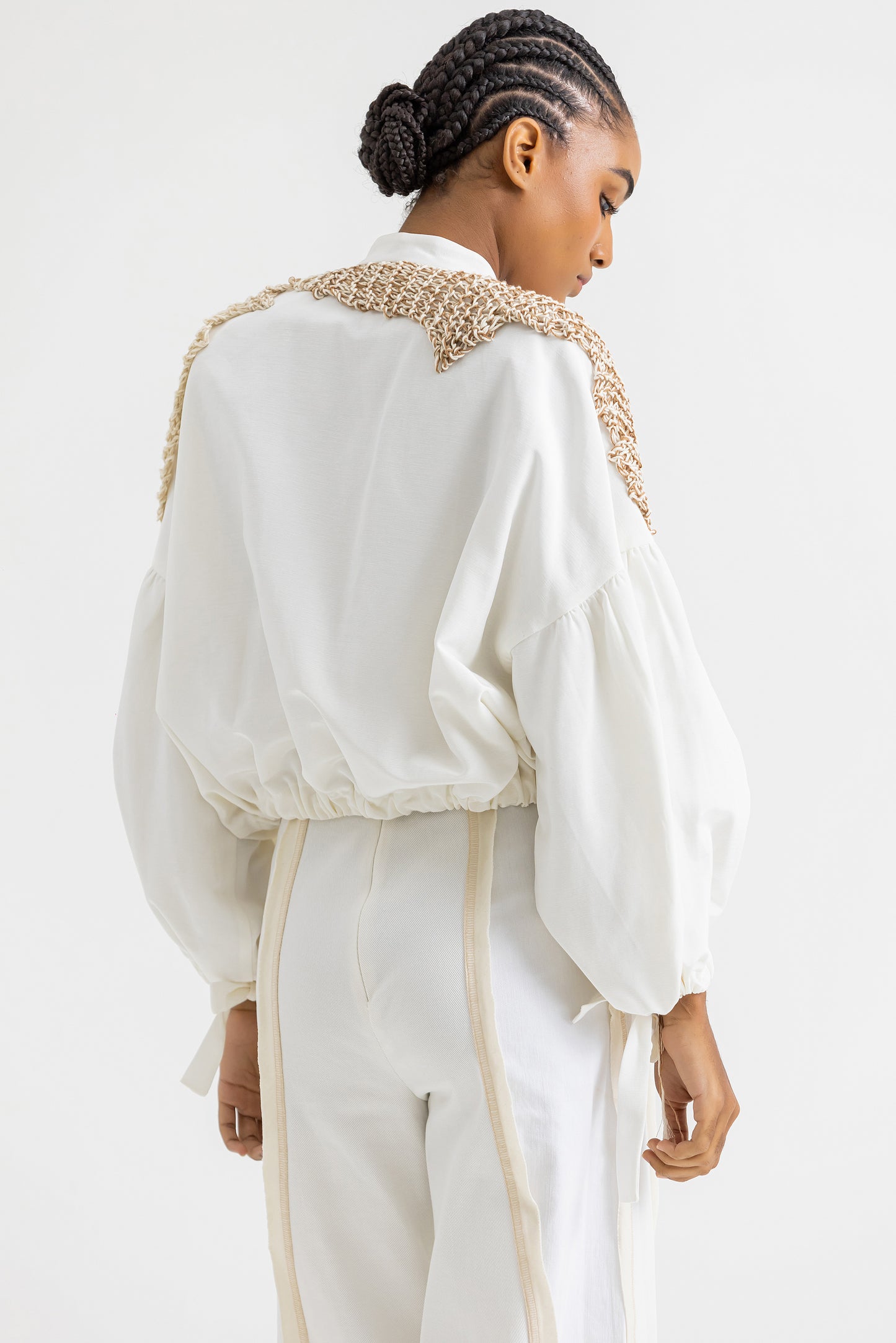 Knitted Bomber Jacket