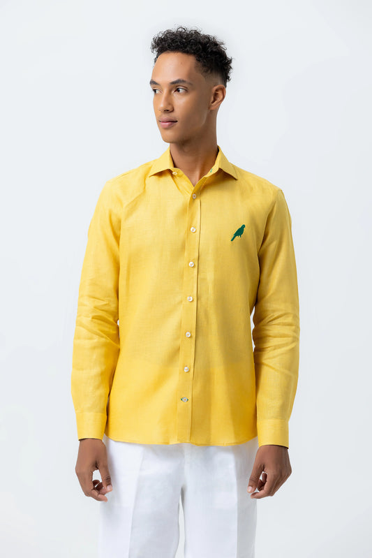 Camisa Cotica Amarilla