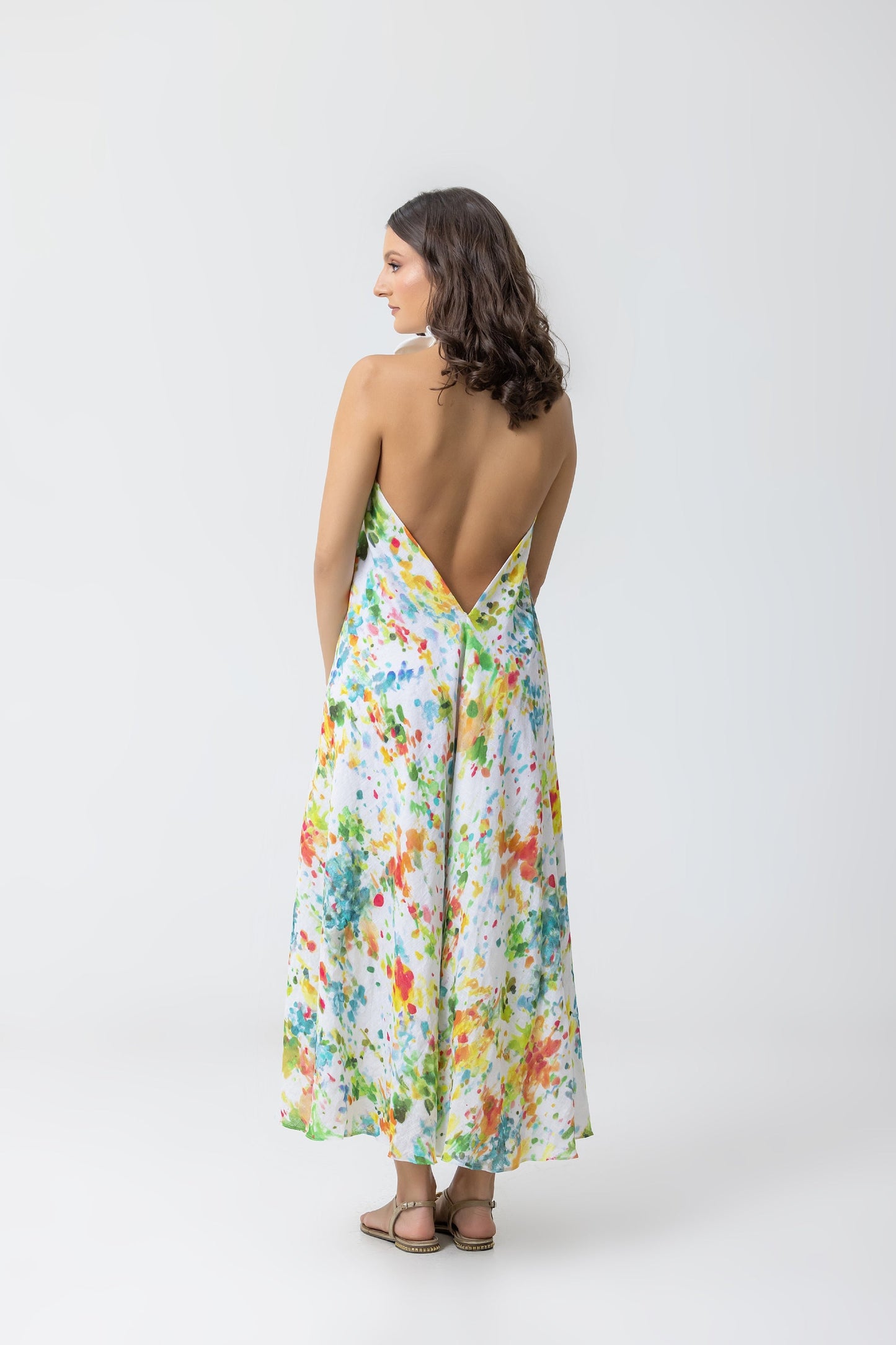 Califé Dress - Lino Multicolor