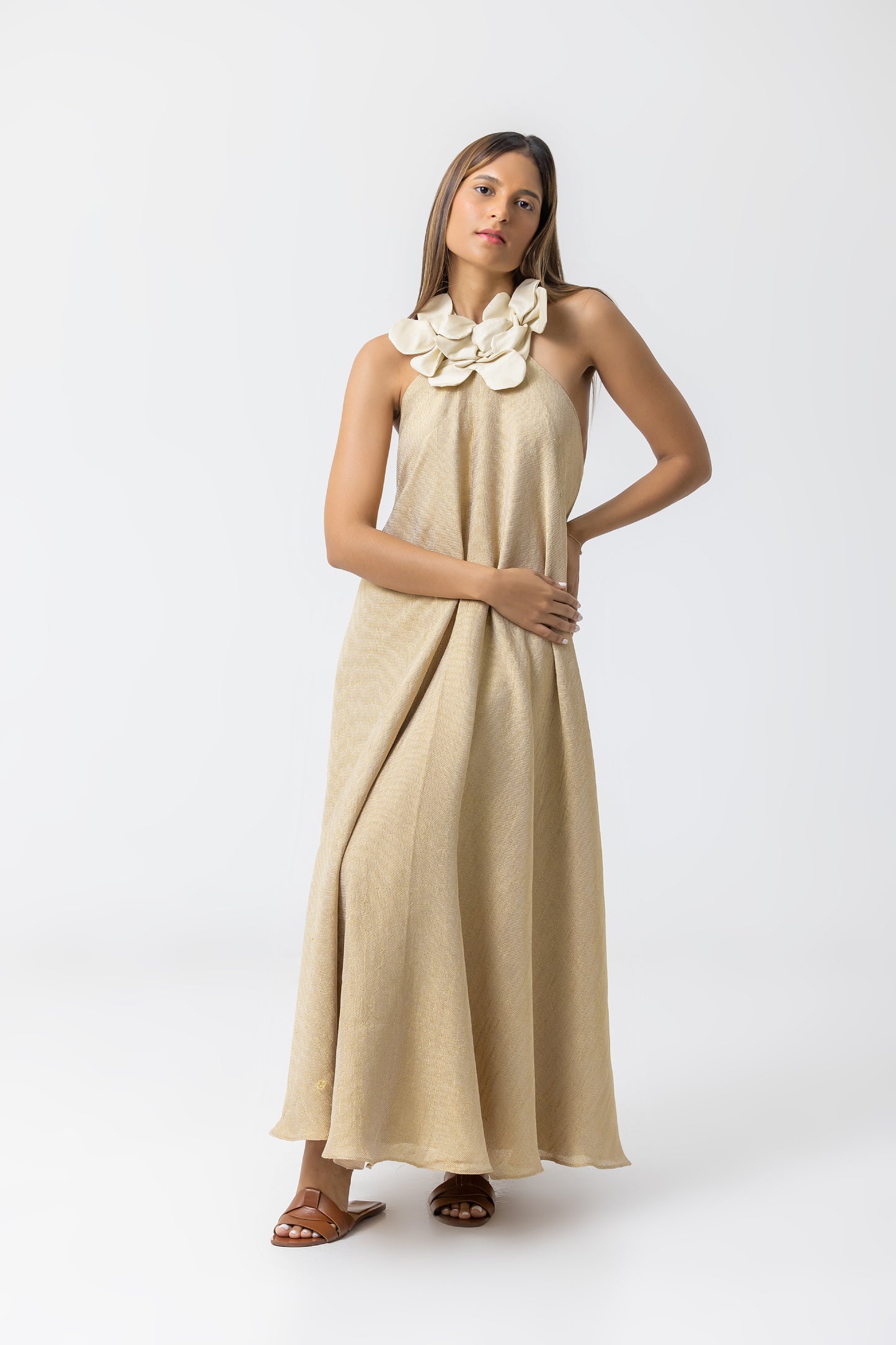 Califé Dress - Champan