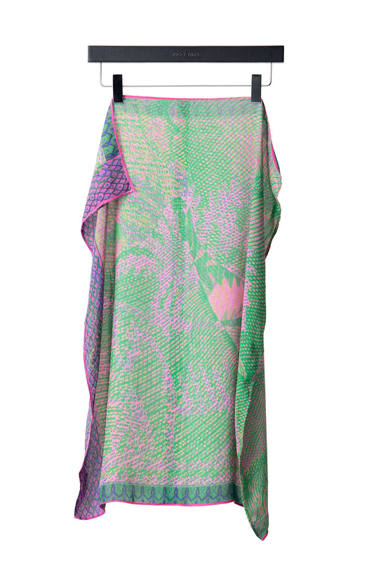 Bless My Funk Silk Polyester Scarf 01