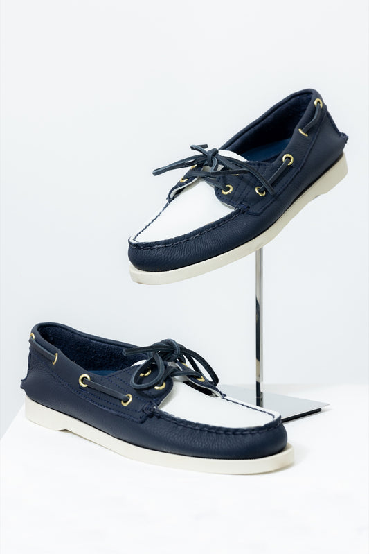 Coastal Navy Classic Boat Shoe