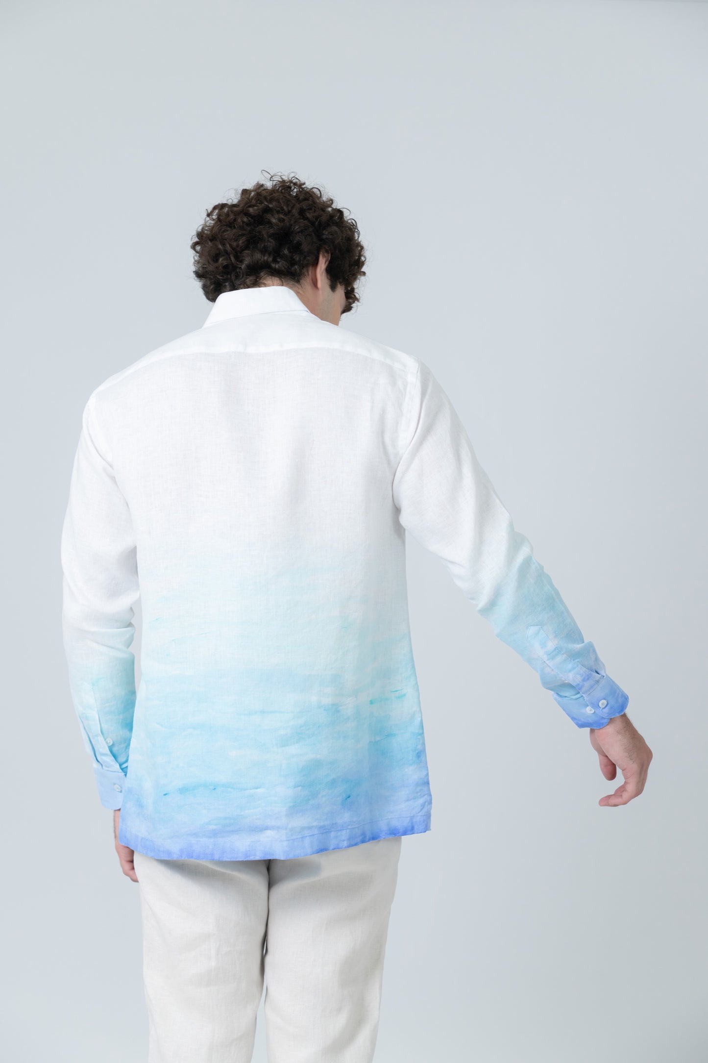 Camisa Safari "CONTINUO - HORIZONTE LÍQUIDO"