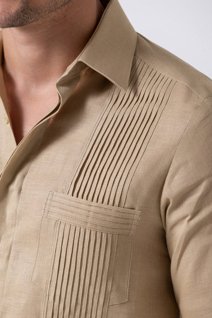 Cibao Guayabera Khaki