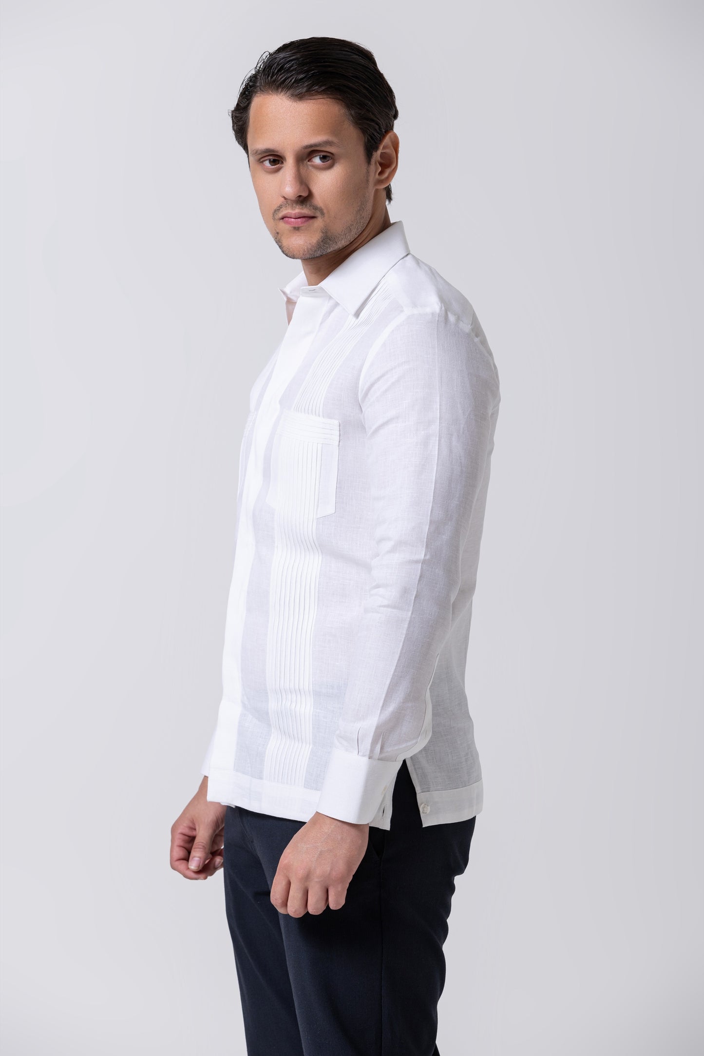 Cibao Guayabera White