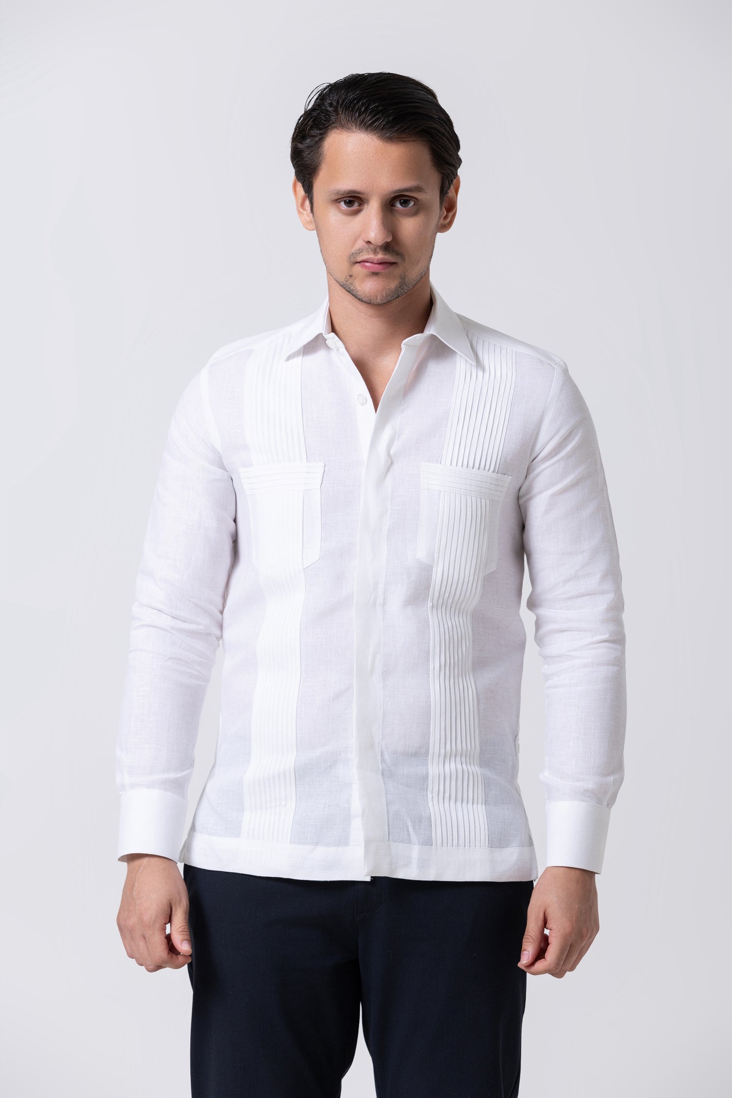 Cibao Guayabera White