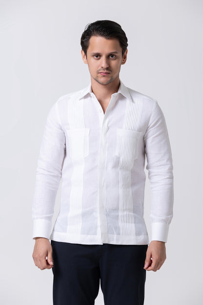 Cibao Guayabera White