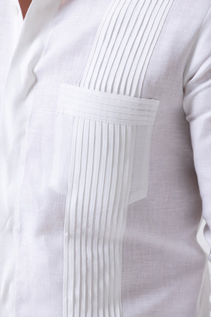 Cibao Guayabera White