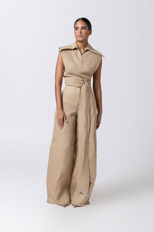 Contanza Pants Khaki Mujer