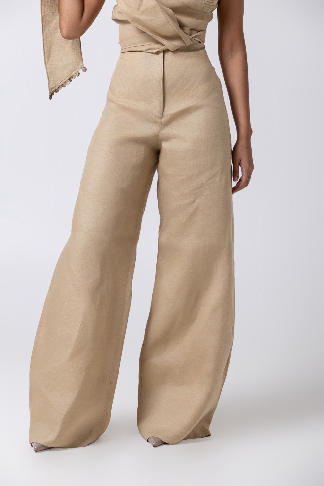 Contanza Pants Khaki Mujer