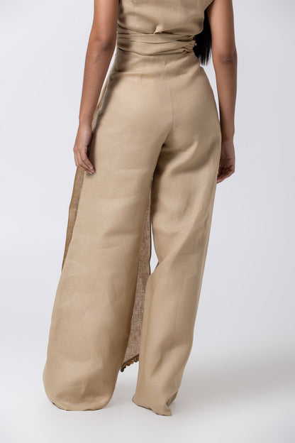 Contanza Pants Khaki Mujer