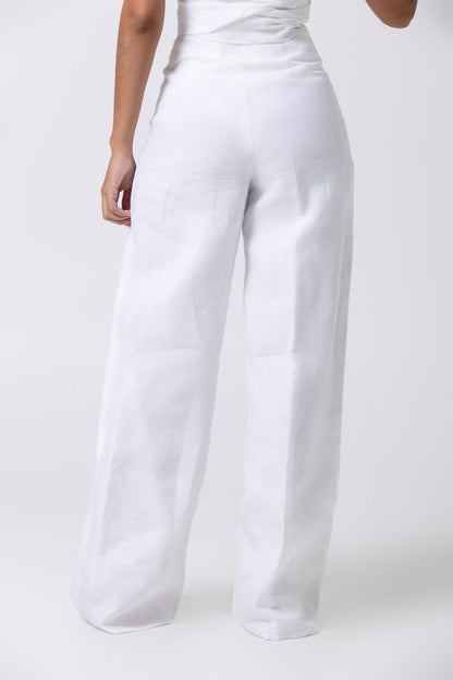 Constanza Pants White Mujer