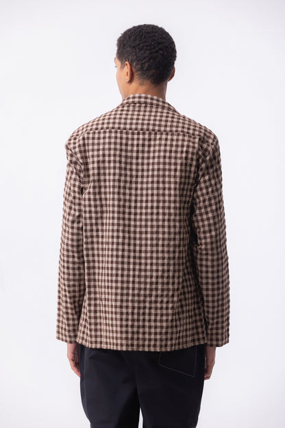 Oviedo Shirt Brown Gingham