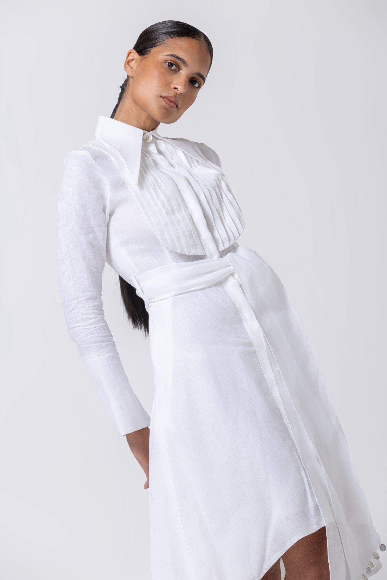 Patria Dress White