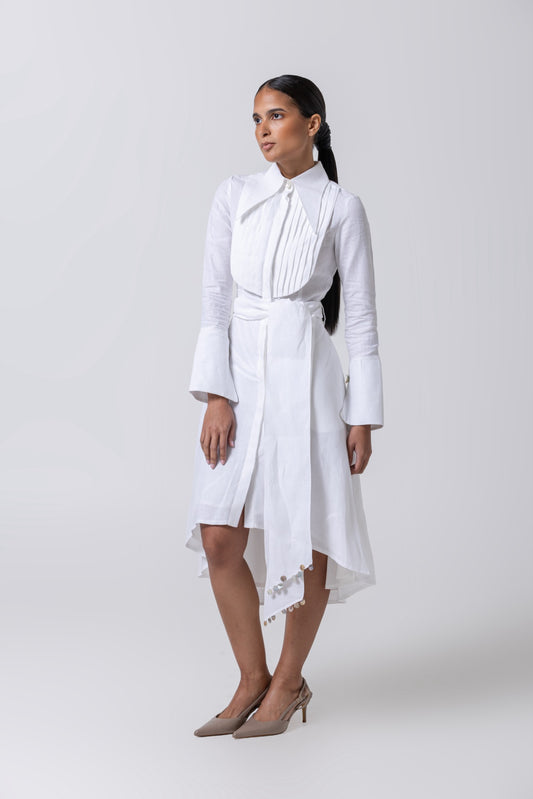Patria Dress White
