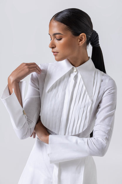 Patria Dress White