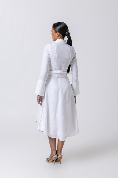 Patria Dress White