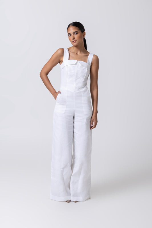Quisqueya Jumsuit White