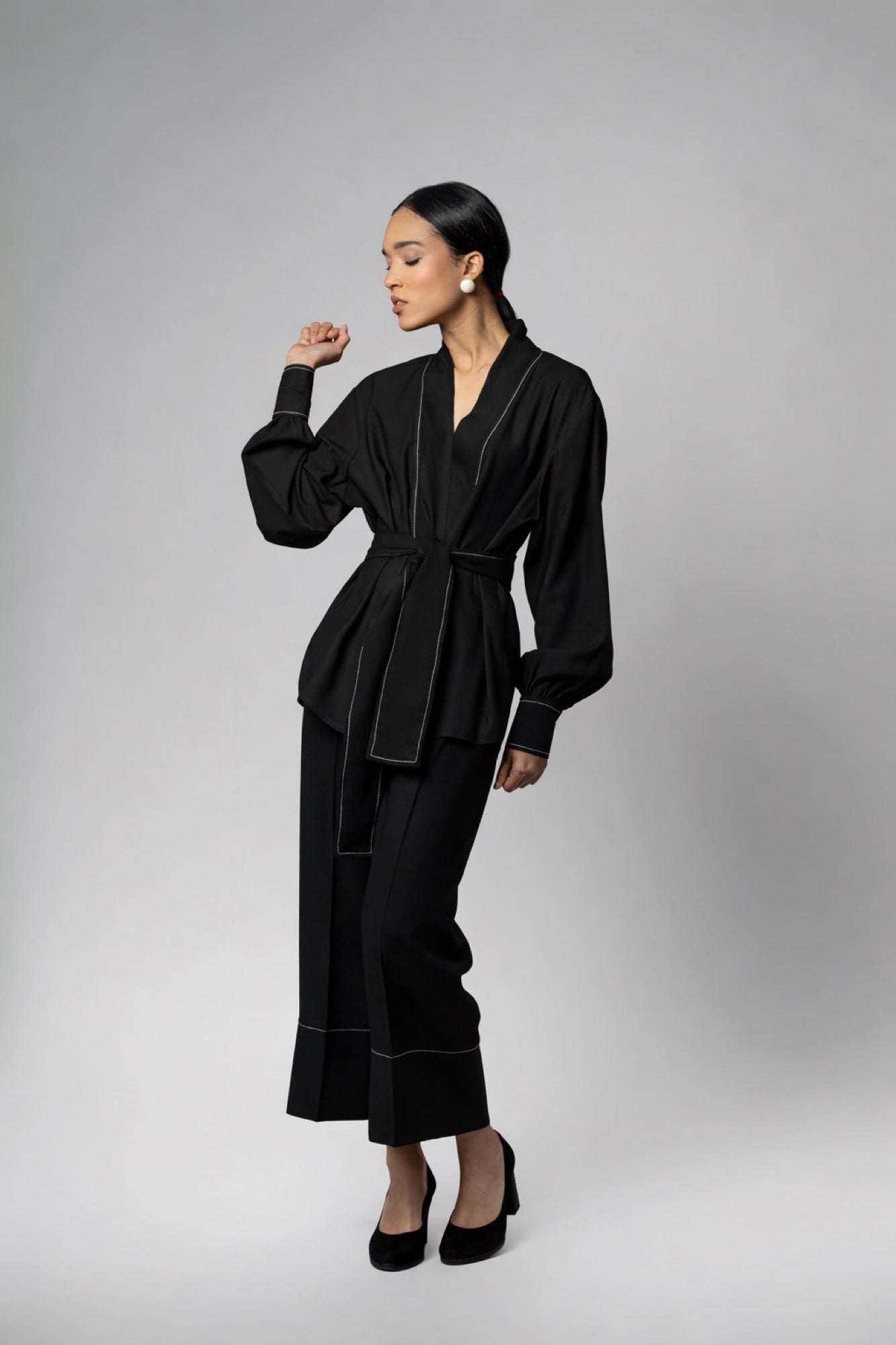 Set Negro MP + Blusón