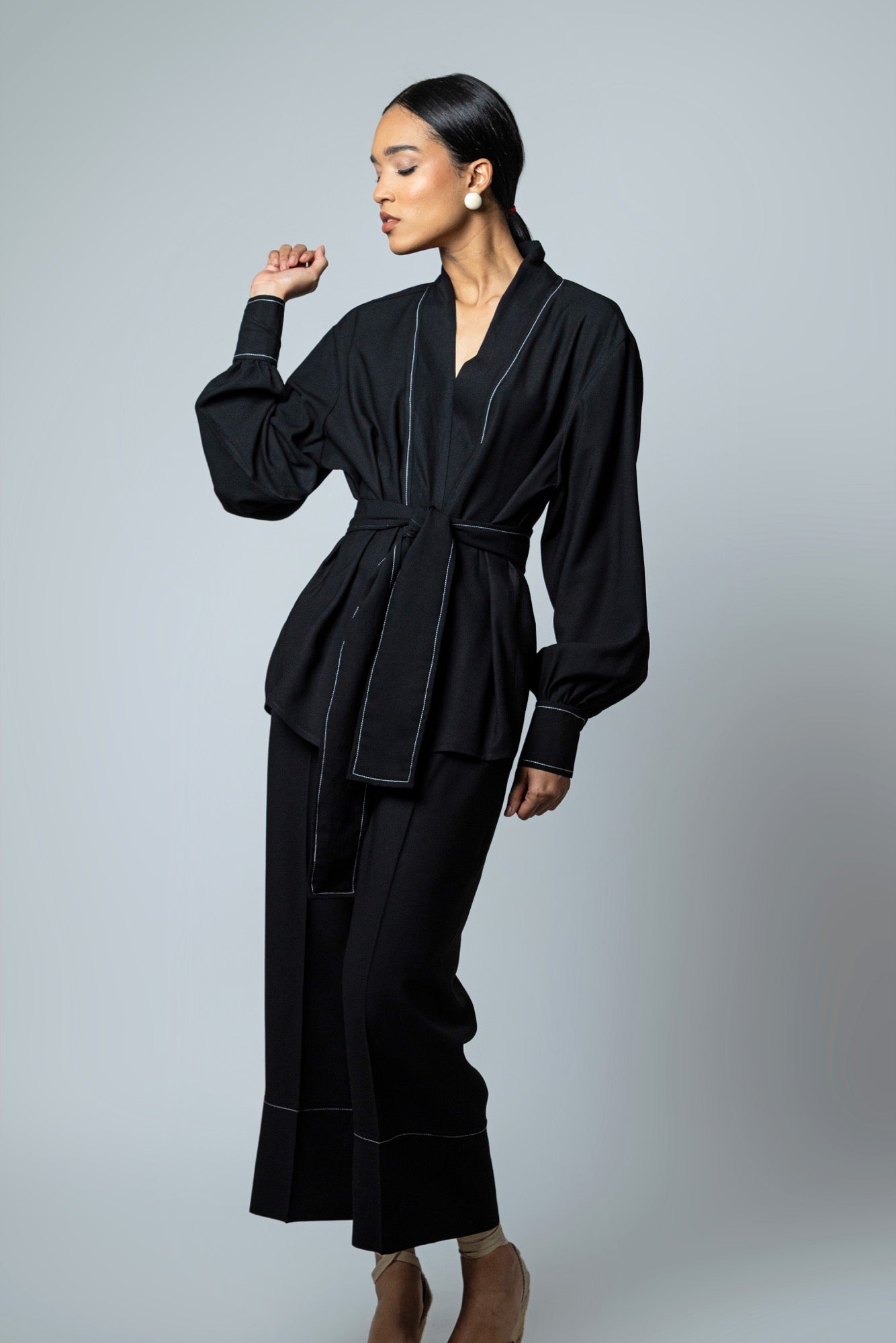 Set Negro MP + Blusón