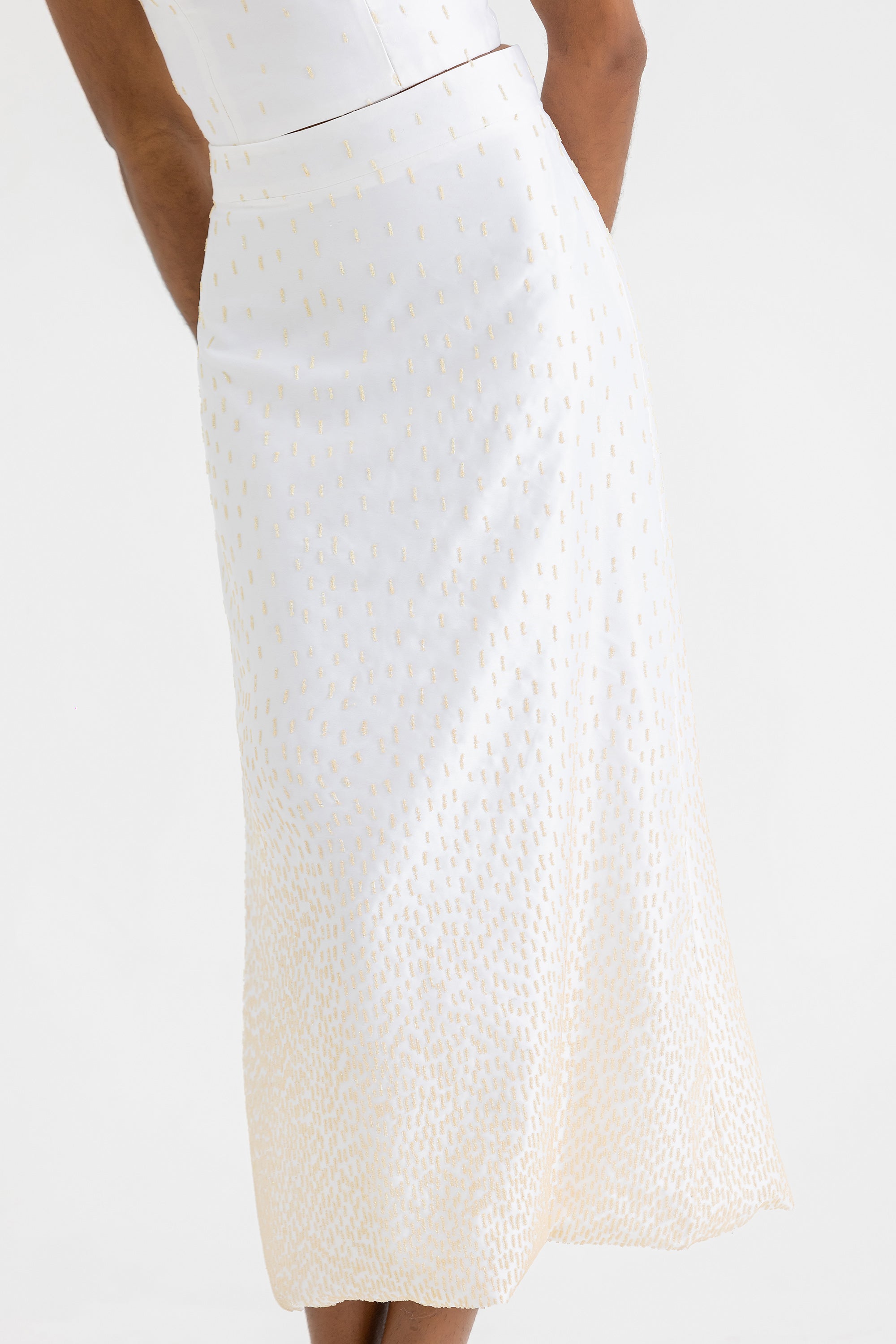 Dunas Skirt White