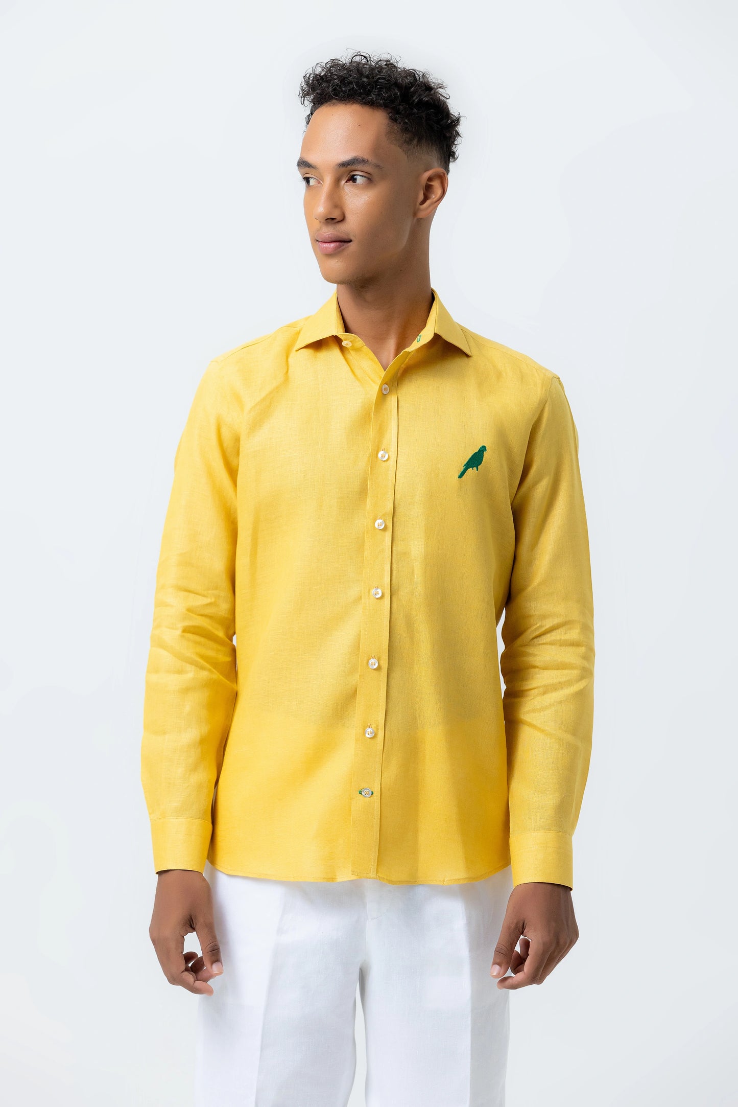 Camisa Cotica Amarilla