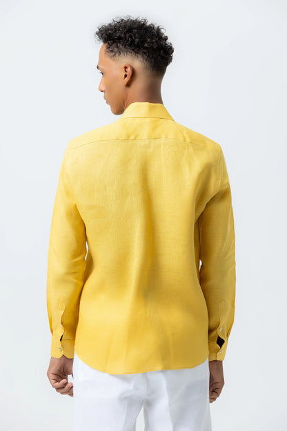 Camisa Cotica Amarilla
