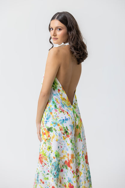 Califé Dress - Lino Multicolor