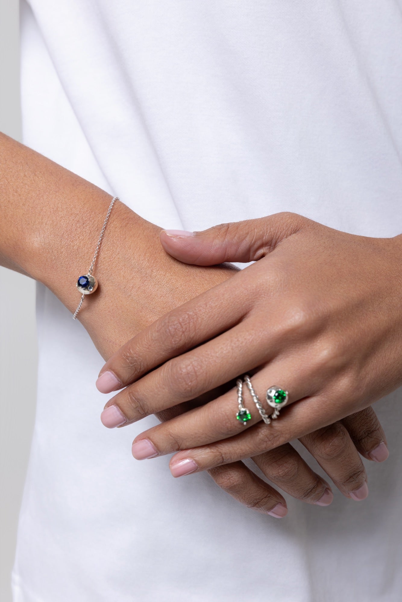 Two-sided Unión Siamo Bracelet