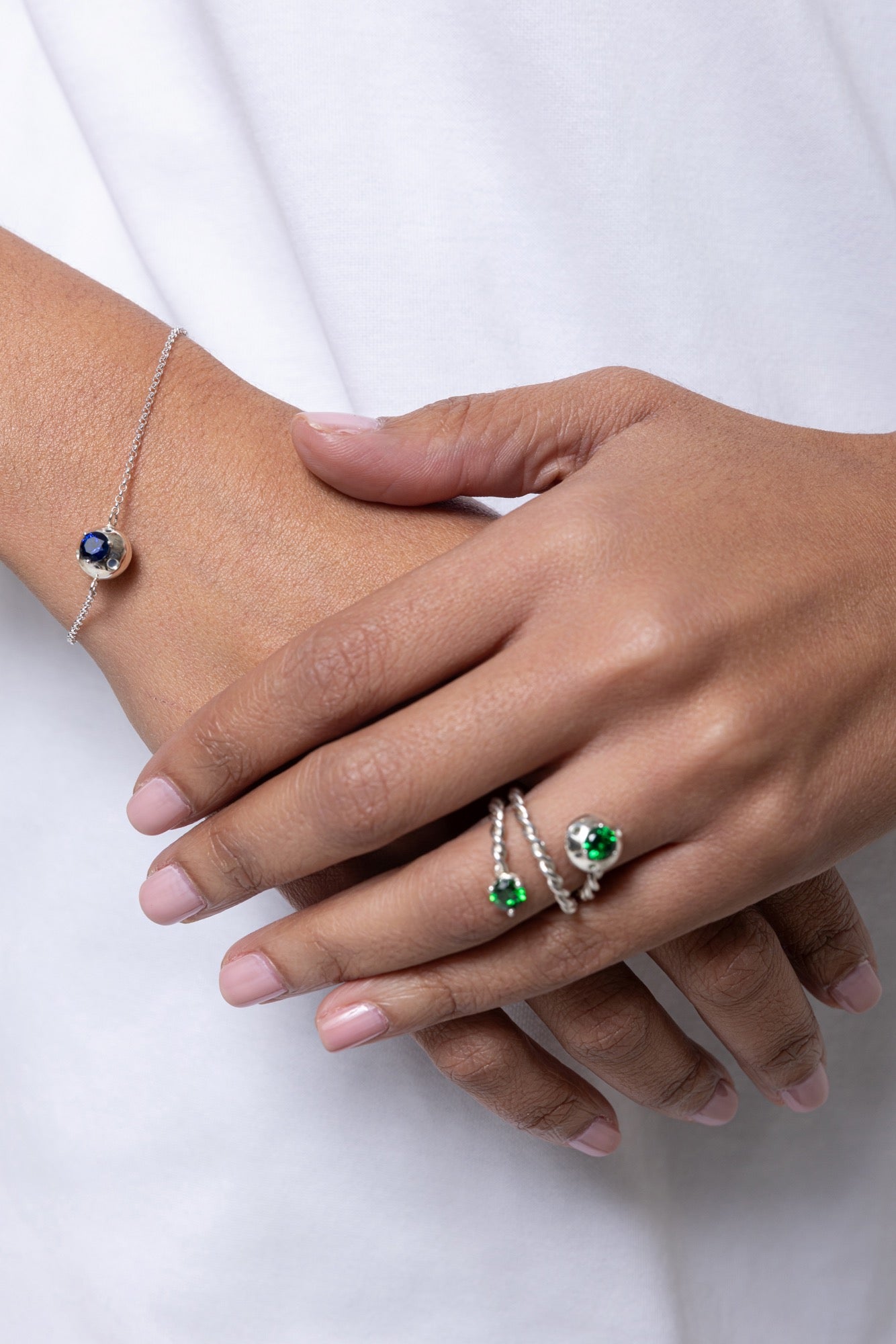 Two-sided Unión Siamo Bracelet