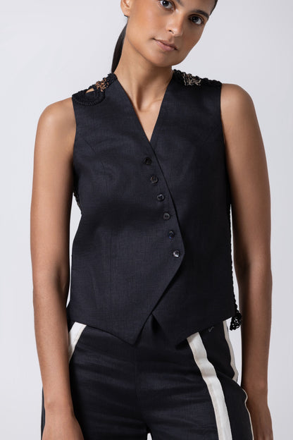 Valerie Vest in Black