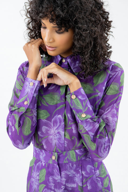 Shirts Aqua/Violet/Grape