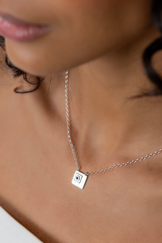 MIDI Reversed Quadrato necklace