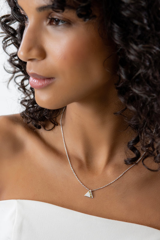 MIDI Reversed Triangolo necklace